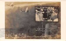 J50/ RPPC Postcard c1929 Panama Canal Charles Lindbergh First Air Mail 218 picture
