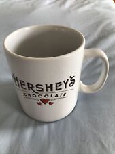 Galeria Hershey’s Chocolate Mug Large with Hearts Ceramic 5” Tall 32 oz White picture