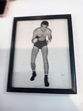 Ray Lunny Boxer Photograph Autograph To Billy Mahoney This Photo Is 1938 - 1944 picture