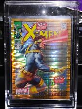2023 CYCLOPS Marvel PLATINUM Cover VARIANT Amber CRYSTALS #d 3/5 X-Men 97 WI60 picture