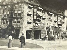 J7 Photograph  Elma Hotel 1913 Excelsior Springs MO Missouri Dark Obstruction picture