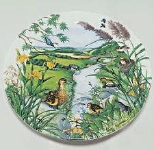 Vintage 19th Porcelain Plate Signed Rare Dish England 21Cm/8