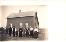 RPPC Postcard Portrait of Extended Family Addressed to Stephen Minnesota   12306 picture
