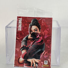 Fortnite Series 2 Card 28 / 189 Red Jade Warpaint Legendary Cracked Ice USA 2020 picture
