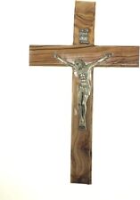 Cross Olive Wood Jesus Prayer Cross (9.5'' /25cm) by Spring Nahal from Holyland picture