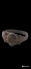 Ring SKULL Germany Special FORCE ww1 WWI ww2 WWII Battlefield Recovered picture