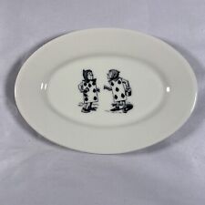 Fishs Eddy “Alice In Wonderland” Relish Plate. 6” X 4.25” Discontinued Piece picture