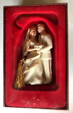 LENOX: WEDDING BRIDE AND GROOM CHRISTMAS ORNAMENT: IN ORIGINAL BOX -- 2004 picture