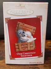 Hallmark 2002 Our Christmas Together Christmas Tree Ornament with Box picture