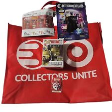 SDCC Entertainment Earth Target Lot Bag Funko Pop WWE Randy Savage & Pins picture