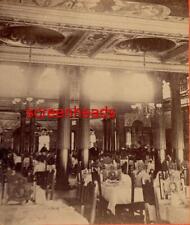 C1880s Stereoview Photo FLORIDA ST. AUGUSTINE Ponce De Leon Hotel Dining Room picture