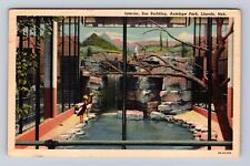 Lincoln NE-Nebraska, Zoo Building, Antelope Park, Vintage c1951 Postcard picture