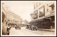 Honolulu, HI, Hotel Str, Benson Smith Drug Store, Steinway Piano, Postcard RPPC picture