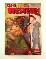 Leading Western Pulp Feb 1946 Vol. 1 #6 GD picture