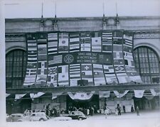1938 San Francisco CA Civic Auditorium Entrance Press Photo picture