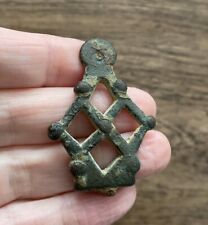 VIKING. BRONZE STIRRUP MOUNT  (10TH-11TH CENTURY A.D). picture