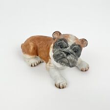 Vintage Bulldog Figurine Kathy Wise 1987 Hand Painted Enesco Imports picture
