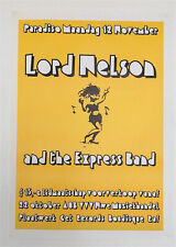 Lord Nelson – Original Concert Poster – Very Rare – Paradiso–Poster - 1990 picture