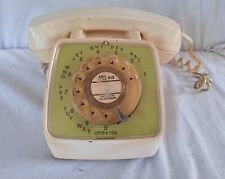 Vintage Automatic General Electric Ivory Rotary Dial Telephone Gte Movie Prop picture