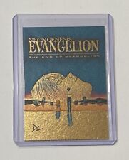 Neon Genesis Evangelion Gold Plated Artist Signed “Anime Classic”  Card 1/1 picture