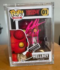 Hellboy 01 Funko Pop Action Figure *Signed by Ron Perlman* picture