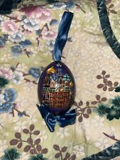 Vintage Russian Lacquer Egg picture