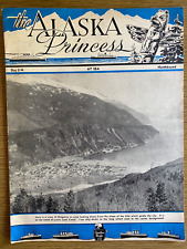 1949 ALASKA CRUISE - S.S. PRINCESS KATHLEEN Canadian Pacific newsletter DAY 3-N picture