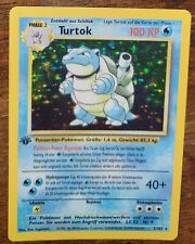 turtok (Blastoise) 1st Edition Holographic picture