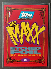 1993 The Maxx  ✨ Topps ✨ Etched Foil by Sam Kieth #6 ✨ Chase Card ✨ NM picture