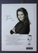 British Duchess of York Sarah Ferguson signed / autographed 2001 Ad Photo RARE-- picture
