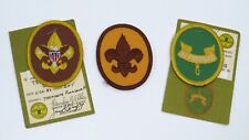 Vintage 1980's Boy Scouts Of America Rank Badges * 3 Badges * Ships Free picture