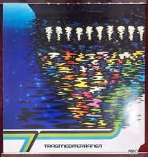 1983 Original Poster Spain Trasmediterranea Sea Ship Night Light Ferries Canary picture