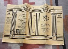 VTG 50s Ohio Michigan School Textbook Cover Advertising Plymouth Restaurant Bank picture