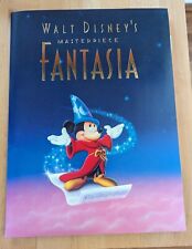 Disney Fantasia Press Material (2 items) - VHS release - RARE Vintage picture
