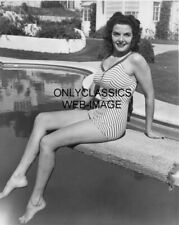 1946 SEXY HOT BUSTY JANE RUSSELL BATHING BEAUTY SWIMSUIT PHOTO PINUP CHEESECAKE picture