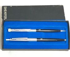 Vintage Sheaffer A812 Pen Mechanical Pencil Set in original box Monogrammed LEN picture