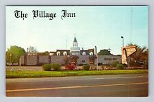 Allentown PA-Pennsylvania, The Village Inn, Advertising Vintage Postcard picture