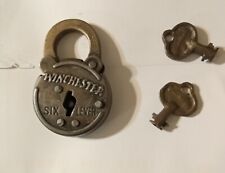 vintage winchester padlock picture