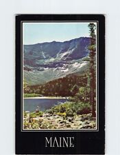 Postcard Mount Katahdin from Chimney Pond Campground Mountain Amphitheatre USA picture