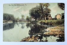 Williamsport PA Pennsylvania The Old Mill Vintage 1912 Postcard C9 picture
