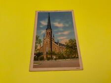 Columbia, S.C. ~ First Presbyterian Church - 1940 Stamped Vintage  Postcard picture
