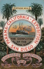 1915 Panama-California San Diego,CA The Completion of The Panama Canal Mitchell picture