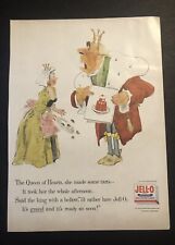 1950’s Jell-O Food Queen of Hearts Colored Magazine Ad picture