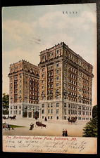 Vintage Postcard 1907 The Marlborough Apartments, Baltimore, Maryland (MD) picture