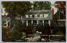Vintage Postcard Chauncey Olcott's cottage at Saratoga Springs New York *C8275 picture