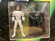 Star Wars Escape the Death Star Action Game w/ 2 Exclusive Action Figures 1998 picture