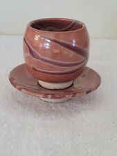 Vintage Whitefish Pottery Small Dish And Cup 2012.  L3  picture
