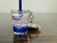Hello Kitty Tsunameez Acrylic Keychain Boba Tea - Kuromi IN HAND picture