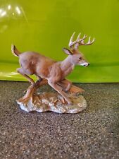 Vintage HOMCO (Home Interiors) Buck Deer 1986 Masterpiece Porcelain Figurine picture
