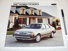 1987 Ford Tempo- Dealership Sales Brochure (Pages 24), Nice NOS Condition picture